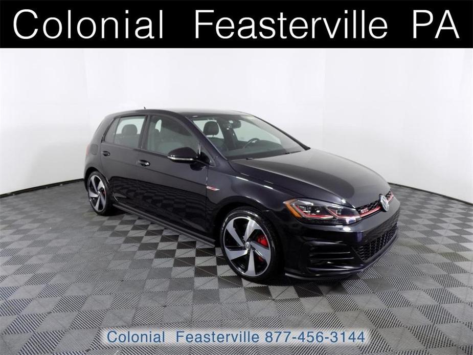 used 2020 Volkswagen Golf GTI car, priced at $23,796