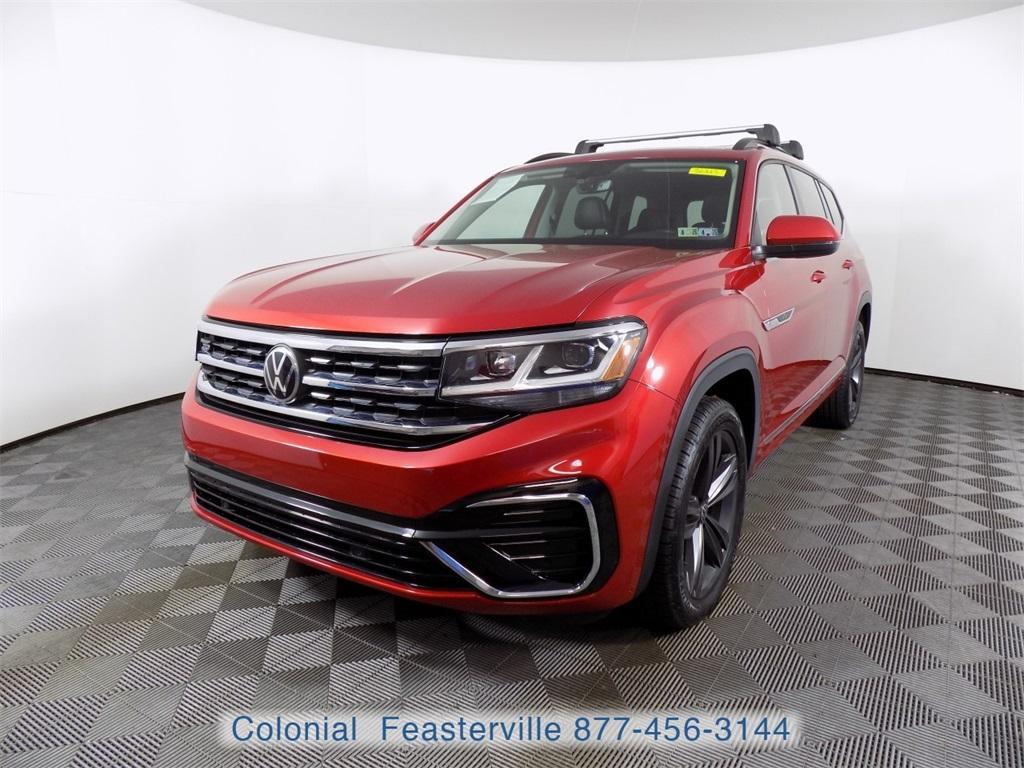 used 2021 Volkswagen Atlas car, priced at $30,477