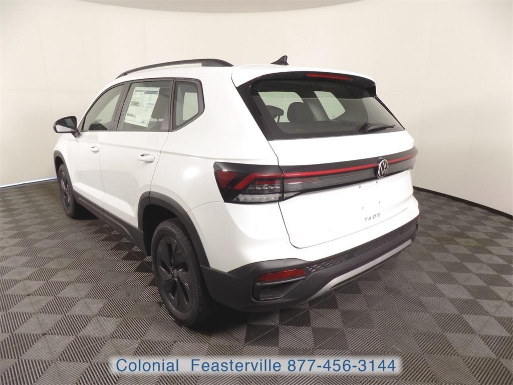new 2025 Volkswagen Taos car, priced at $26,358