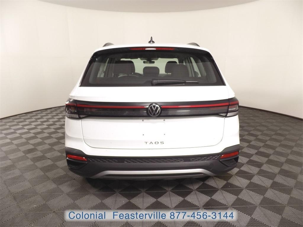 new 2025 Volkswagen Taos car, priced at $26,358