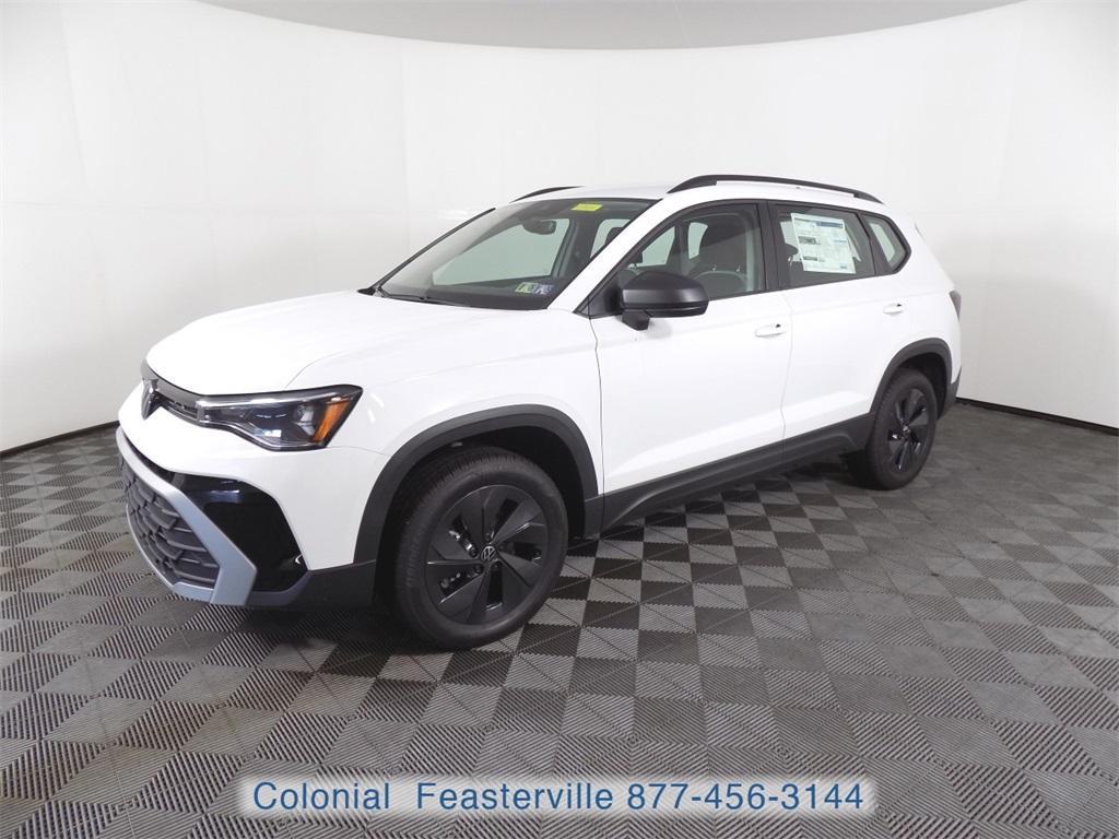 new 2025 Volkswagen Taos car, priced at $26,358