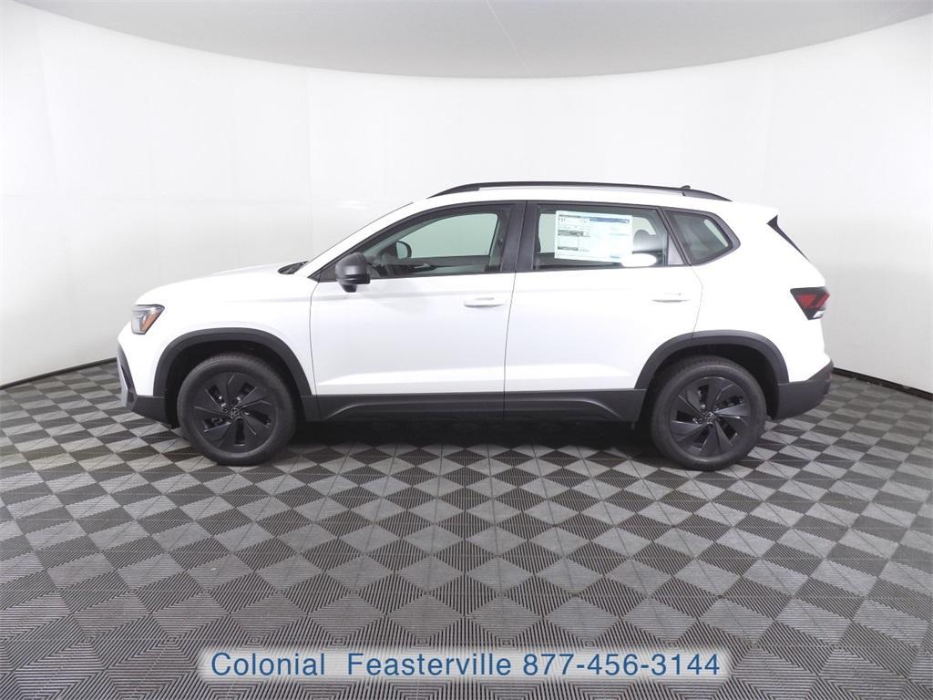new 2025 Volkswagen Taos car, priced at $26,358