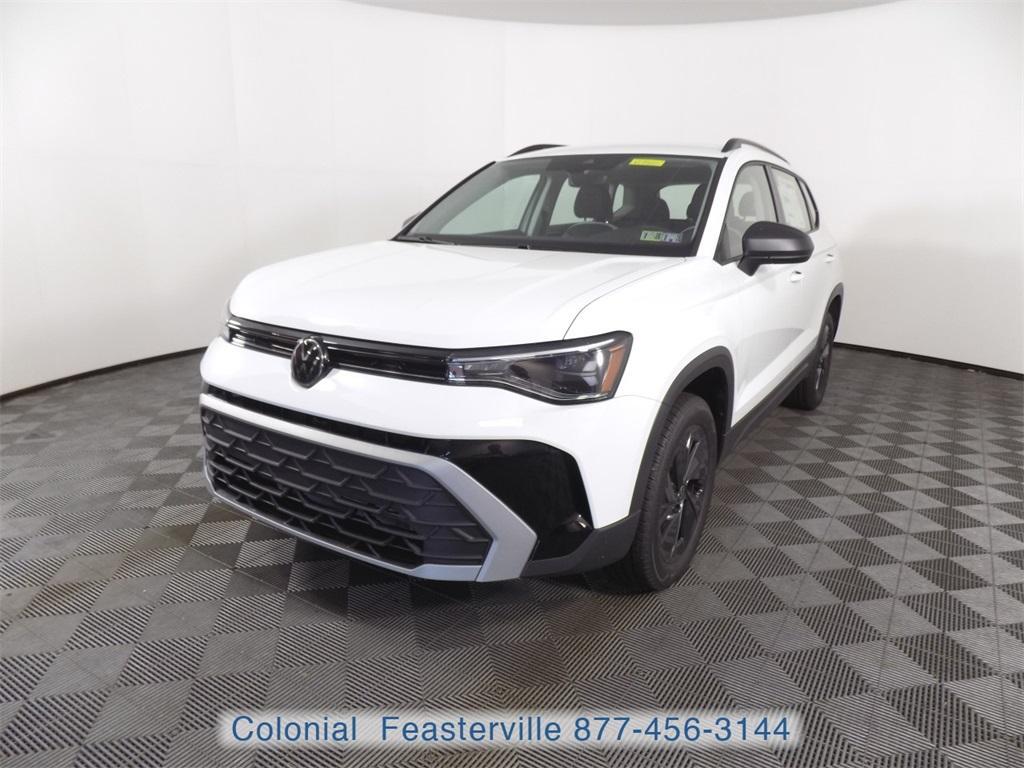 new 2025 Volkswagen Taos car, priced at $26,358