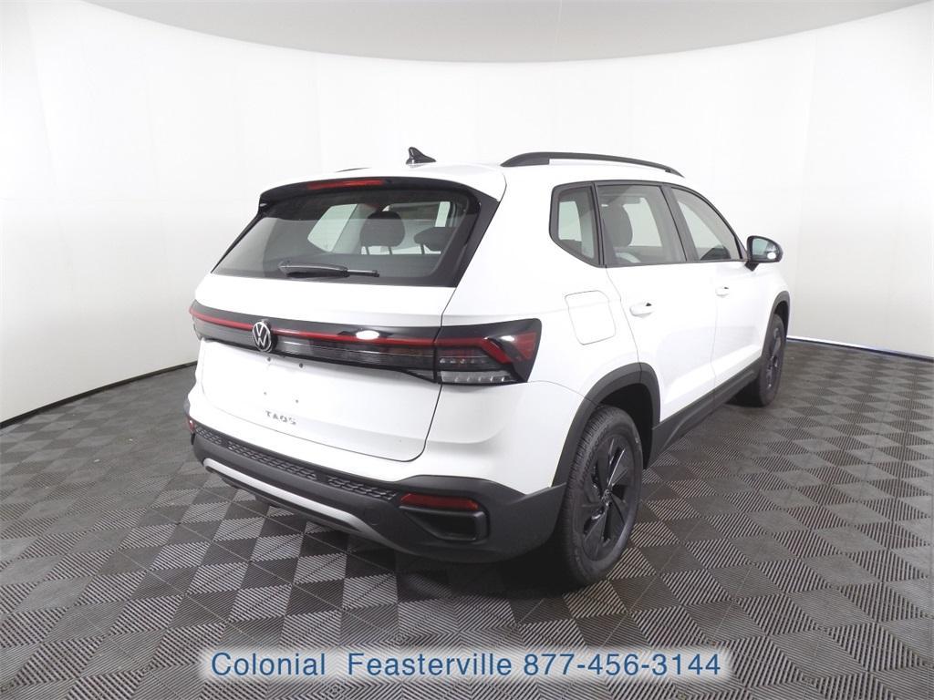 new 2025 Volkswagen Taos car, priced at $26,358