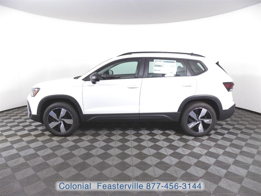 new 2025 Volkswagen Taos car, priced at $25,547