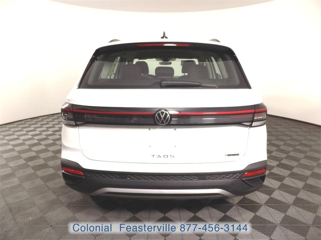 new 2025 Volkswagen Taos car, priced at $25,547