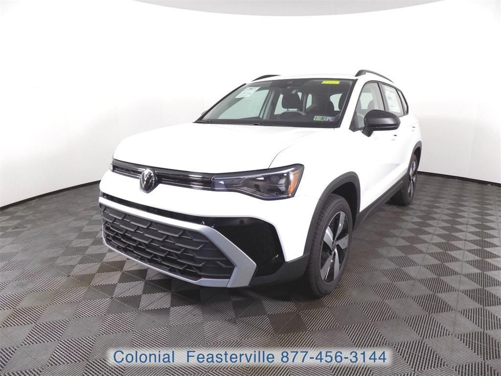 new 2025 Volkswagen Taos car, priced at $25,547