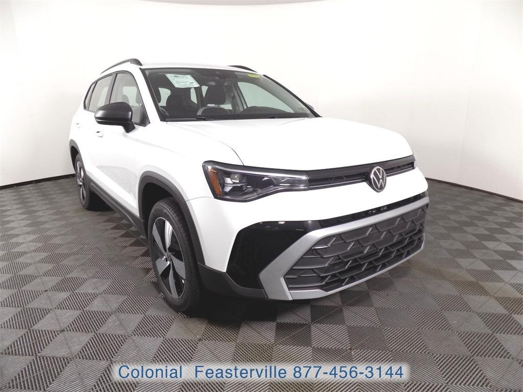 new 2025 Volkswagen Taos car, priced at $25,547