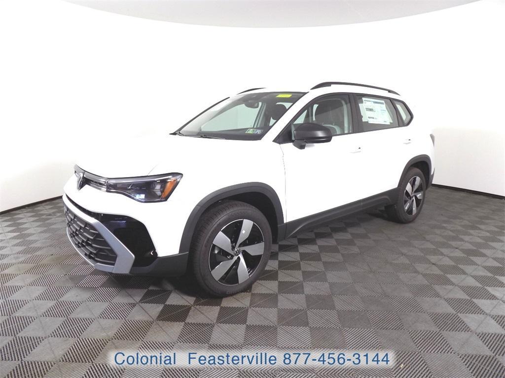 new 2025 Volkswagen Taos car, priced at $25,547
