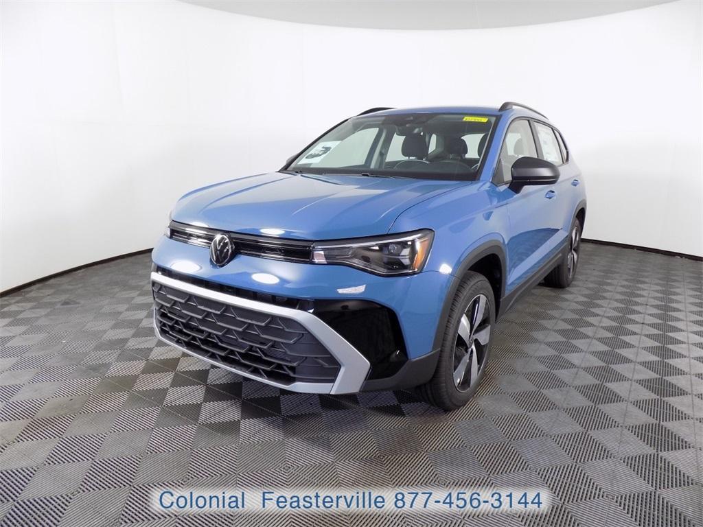 new 2025 Volkswagen Taos car, priced at $28,438