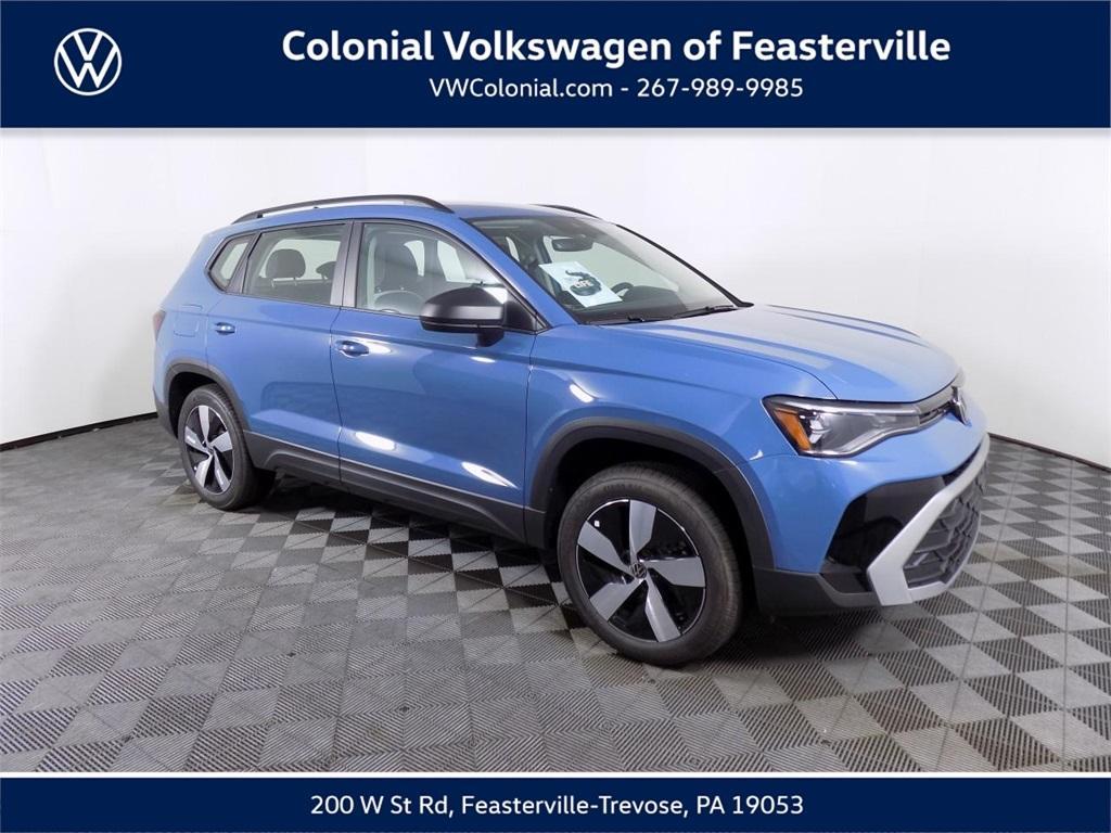 new 2025 Volkswagen Taos car, priced at $28,438