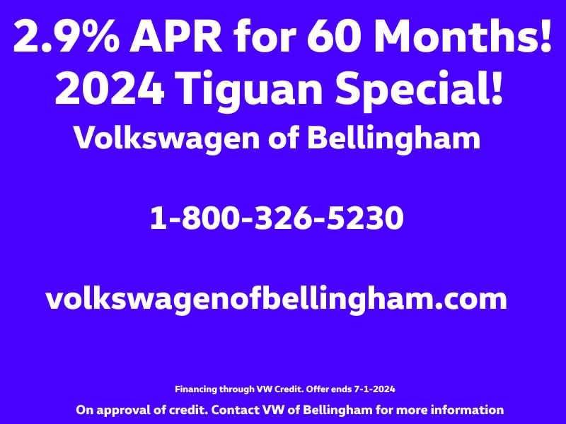 new 2024 Volkswagen Tiguan car, priced at $38,709