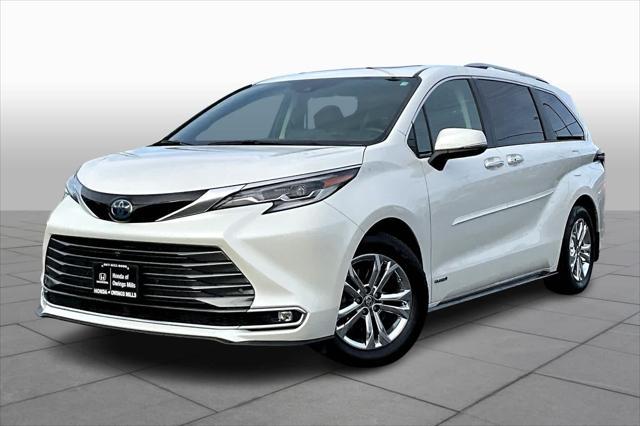 used 2021 Toyota Sienna car, priced at $42,499