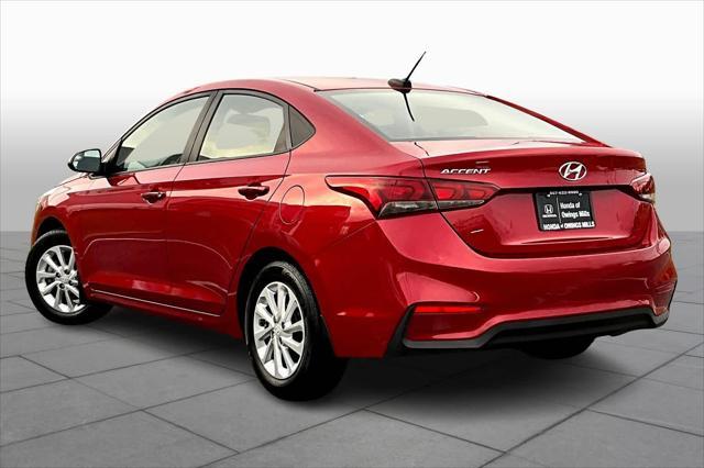 used 2018 Hyundai Accent car, priced at $13,499