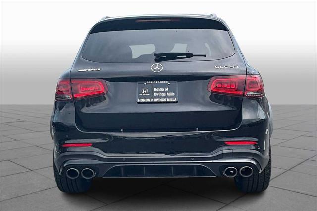 used 2022 Mercedes-Benz AMG GLC 43 car, priced at $39,500