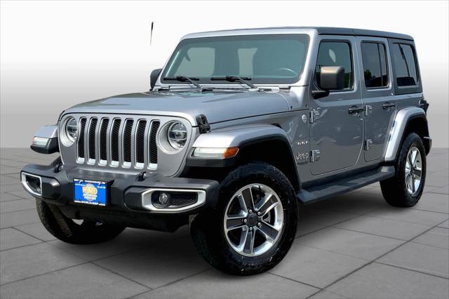 used 2020 Jeep Wrangler Unlimited car, priced at $30,228