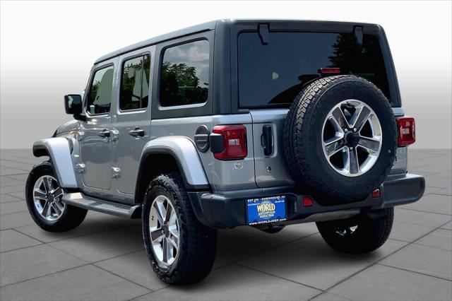 used 2020 Jeep Wrangler Unlimited car, priced at $30,228