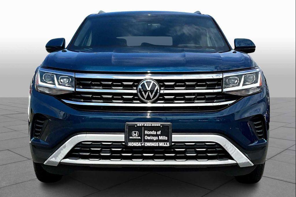 used 2021 Volkswagen Atlas Cross Sport car, priced at $20,000
