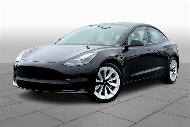 used 2022 Tesla Model 3 car, priced at $25,499