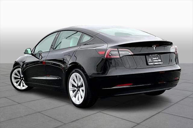 used 2022 Tesla Model 3 car, priced at $25,499