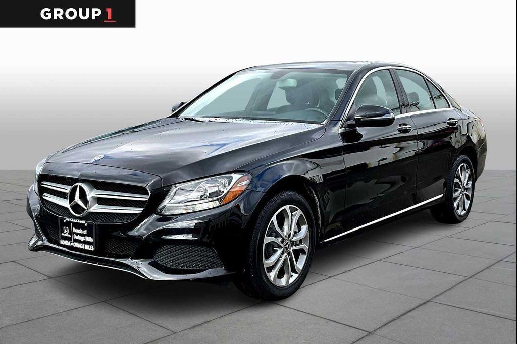 used 2018 Mercedes-Benz C-Class car, priced at $16,299