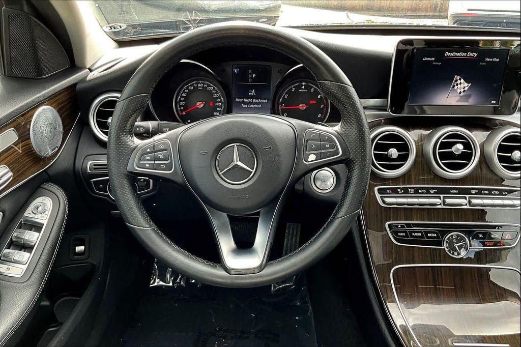used 2018 Mercedes-Benz C-Class car, priced at $16,299