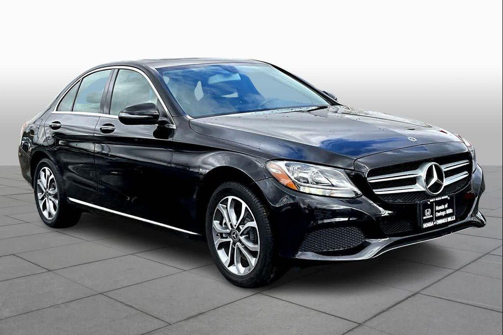 used 2018 Mercedes-Benz C-Class car, priced at $16,299