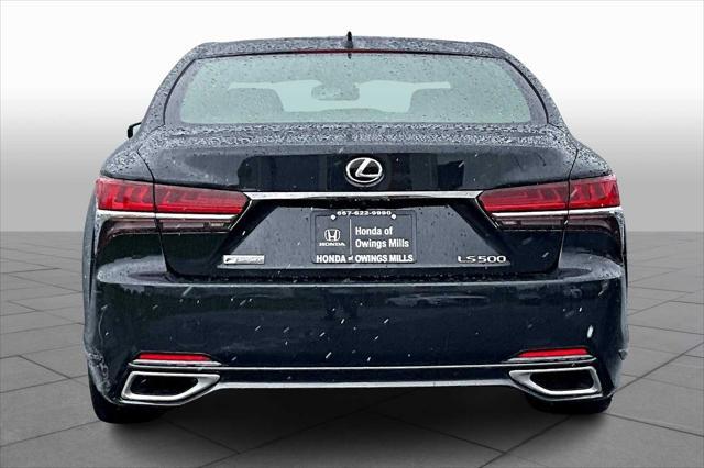 used 2018 Lexus LS 500 car, priced at $42,300