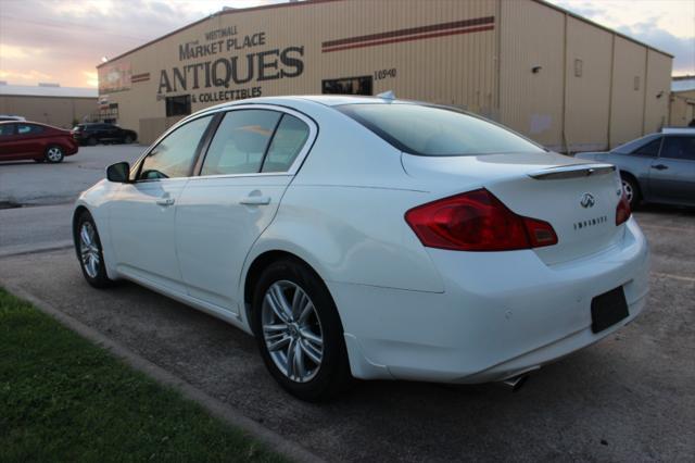 used 2010 INFINITI G37 car, priced at $7,299