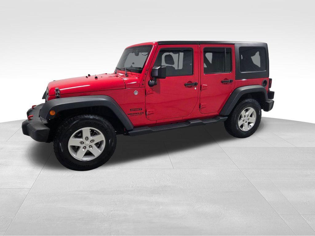 used 2015 Jeep Wrangler Unlimited car, priced at $21,587