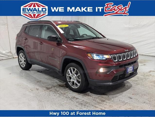 used 2022 Jeep Compass car, priced at $22,755