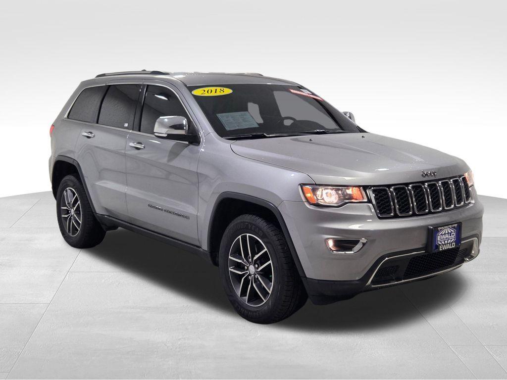 used 2018 Jeep Grand Cherokee car, priced at $15,733