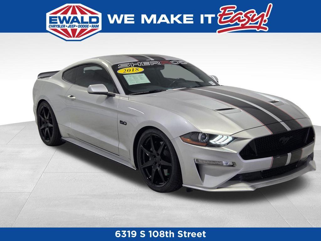 used 2018 Ford Mustang car, priced at $30,317