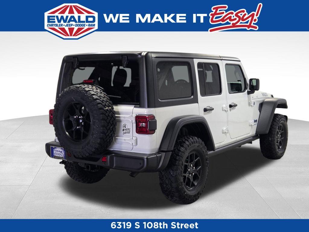 new 2025 Jeep Wrangler 4xe car, priced at $58,764