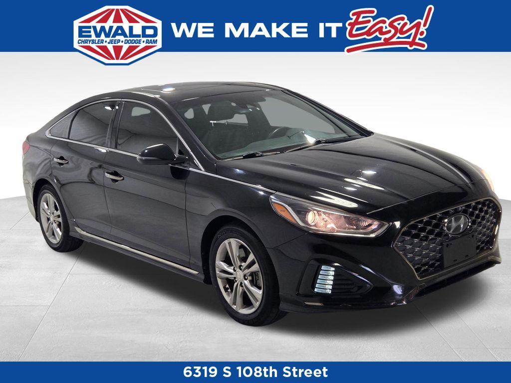 used 2018 Hyundai Sonata car, priced at $13,422