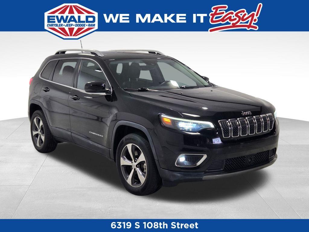 used 2021 Jeep Cherokee car, priced at $23,089