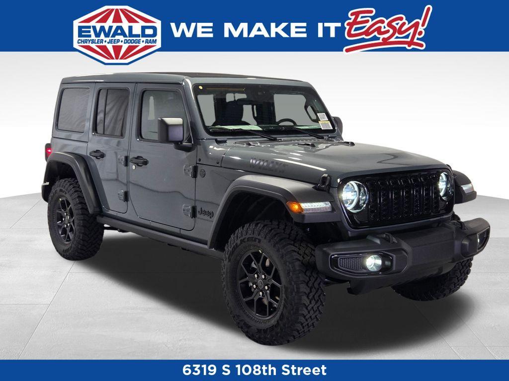 new 2025 Jeep Wrangler car, priced at $49,721