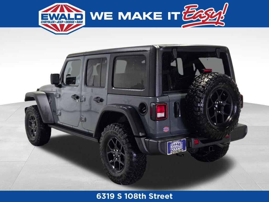 new 2025 Jeep Wrangler car, priced at $47,643