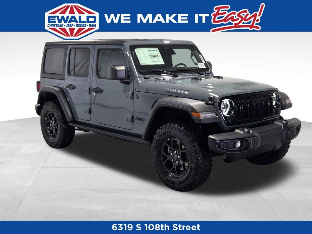 new 2025 Jeep Wrangler car, priced at $47,643