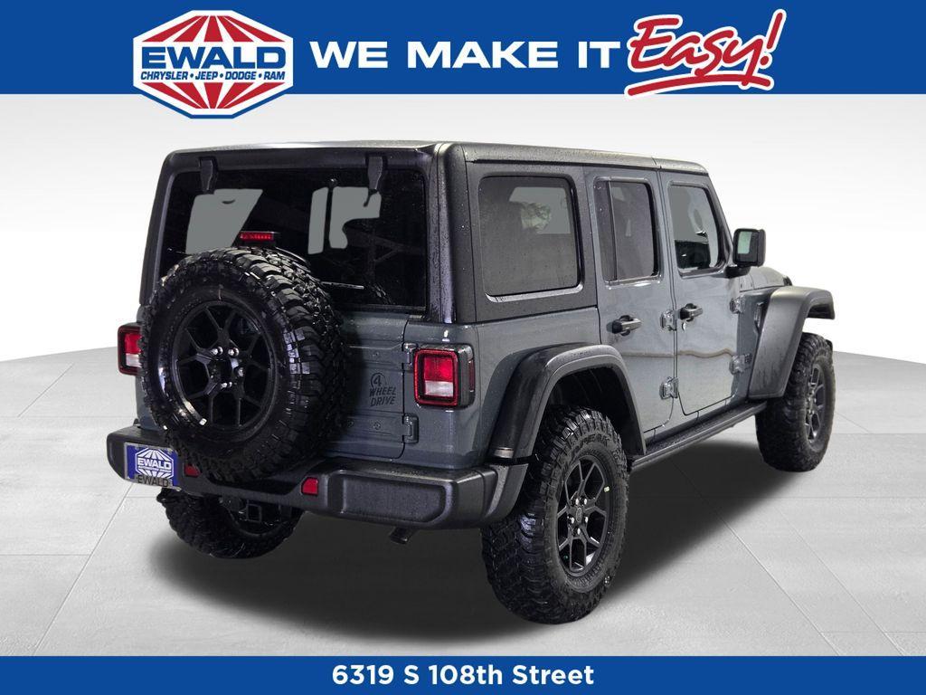 new 2025 Jeep Wrangler car, priced at $47,643