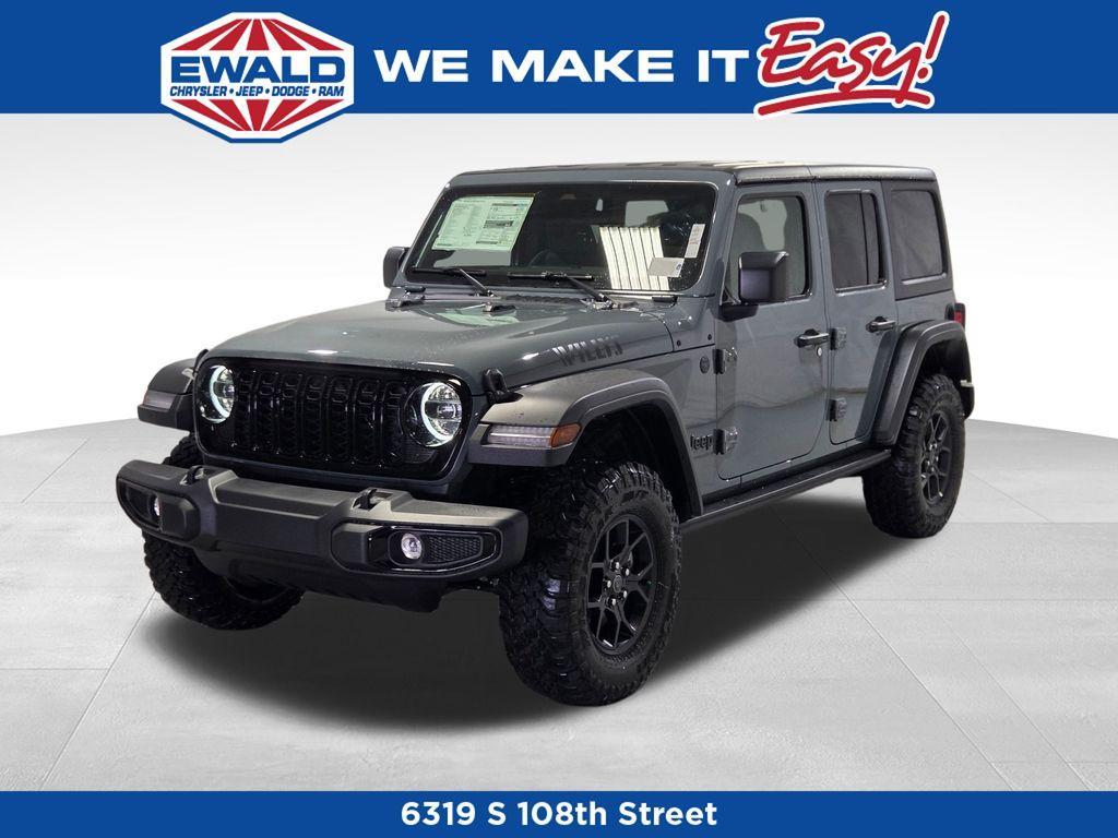 new 2025 Jeep Wrangler car, priced at $47,643