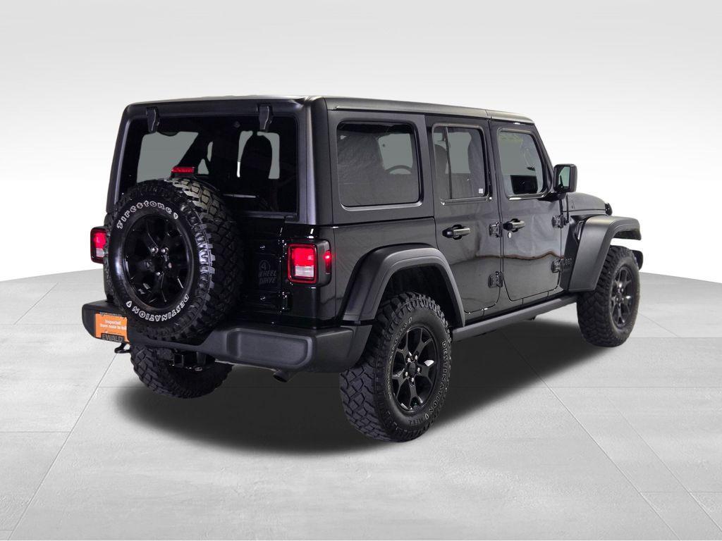 used 2022 Jeep Wrangler Unlimited car, priced at $32,390