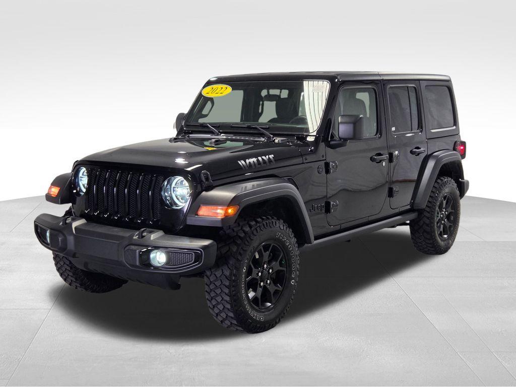 used 2022 Jeep Wrangler Unlimited car, priced at $32,390