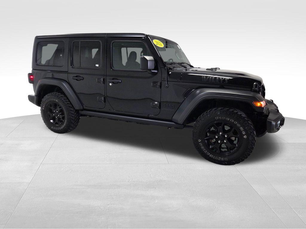 used 2022 Jeep Wrangler Unlimited car, priced at $32,390
