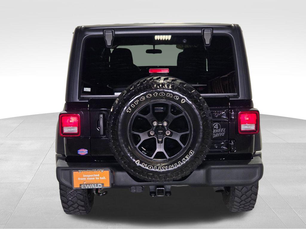 used 2022 Jeep Wrangler Unlimited car, priced at $32,390