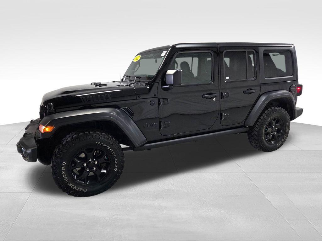 used 2022 Jeep Wrangler Unlimited car, priced at $32,390