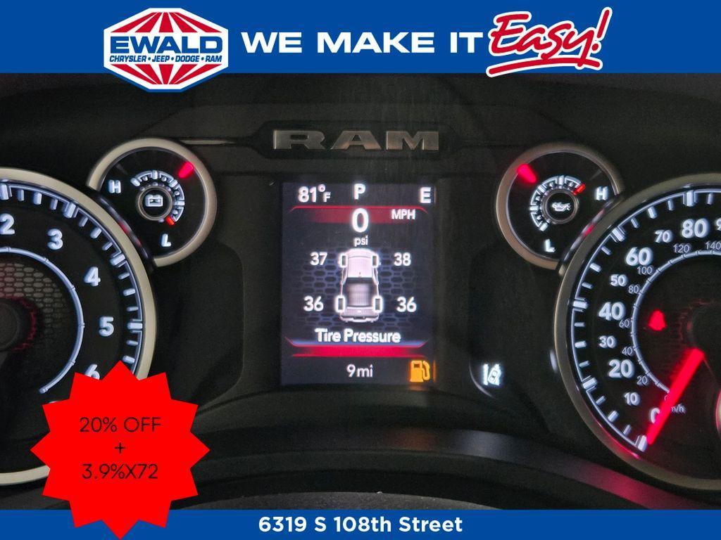 new 2025 Ram 1500 car, priced at $51,750