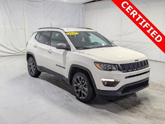 used 2021 Jeep Compass car, priced at $22,379