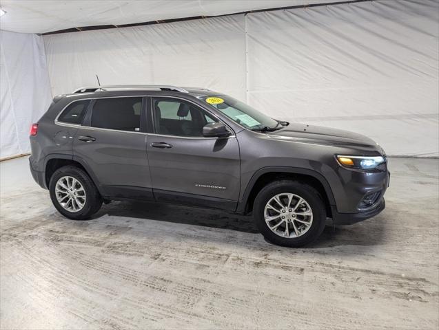 used 2021 Jeep Cherokee car, priced at $19,155