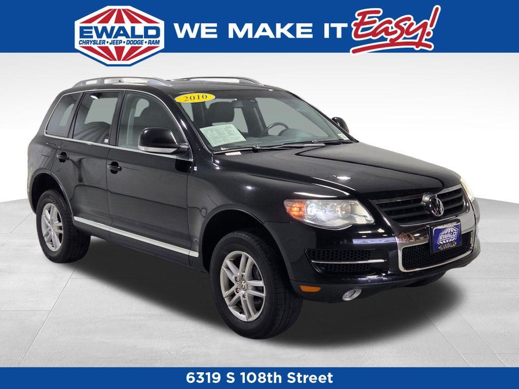 used 2010 Volkswagen Touareg car, priced at $5,200